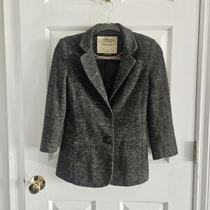NWOT Anthropologie Cartonnier Marled Knit Blazer